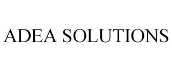 ADEA SOLUTIONS