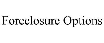 FORECLOSURE OPTIONS