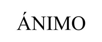 ÁNIMO