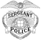 SERGEANT POLICE CITY OF LOS ANGELES FOUNDED 1781