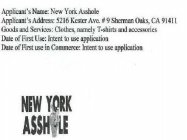 NEW YORK ASSHOLE