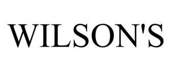 WILSON'S