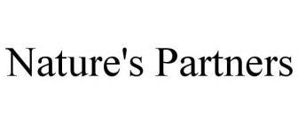 NATURE'S PARTNERS