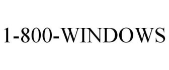 1-800-WINDOWS