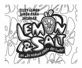 LEMON & SALT ZESTY LEMON LIMON PARA SAZONAR !EL MAS INTENZO SABOR DEL LIMON!