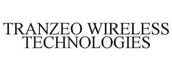 TRANZEO WIRELESS TECHNOLOGIES