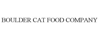 BOULDER CAT FOOD COMPANY