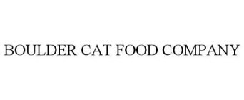 BOULDER CAT FOOD COMPANY