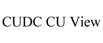 CUDC CU VIEW