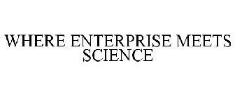 WHERE ENTERPRISE MEETS SCIENCE