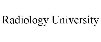 RADIOLOGY UNIVERSITY