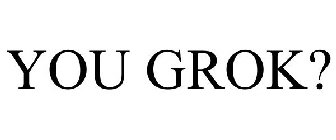 YOU GROK?