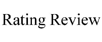 RATING REVIEW