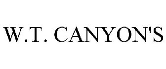 W.T. CANYON'S