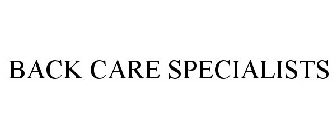 BACK CARE SPECIALISTS