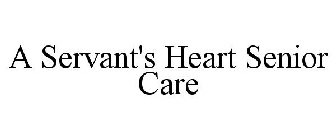 A SERVANT'S HEART SENIOR CARE