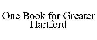 ONE BOOK FOR GREATER HARTFORD