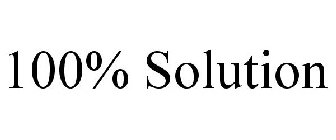 100% SOLUTION
