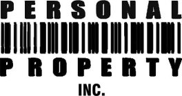 PERSONAL PROPERTY INC.