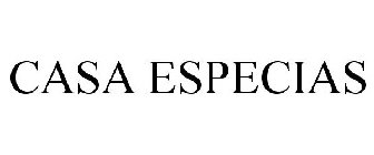 CASA ESPECIAS