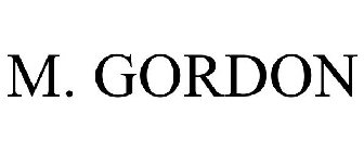 M. GORDON