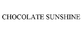 CHOCOLATE SUNSHINE