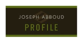 JOSEPH ABBOUD PROFILE