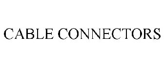 CABLE CONNECTORS