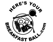 HERE'S YOUR BREAKFASTBALL.COM
