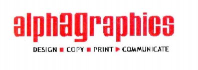 ALPHAGRAPHICS DESIGN COPY PRINT COMMUNICATE