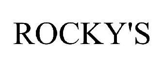 ROCKY'S