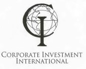 CI CORPORATE INVESTMENT INTERNATIONAL