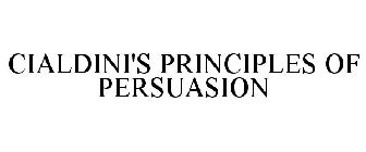 CIALDINI'S PRINCIPLES OF PERSUASION