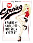 80 STRONG KENTUCKY STRAIGHT BOURBON WHISKEY FULLY MATURED