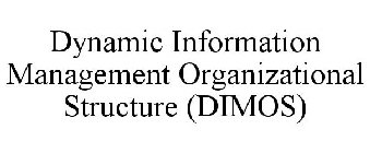 DYNAMIC INFORMATION MANAGEMENT ORGANIZATIONAL STRUCTURE (DIMOS)