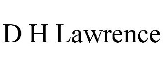 D H LAWRENCE