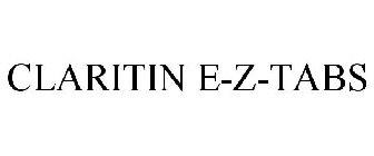 CLARITIN E-Z-TABS