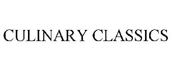 CULINARY CLASSICS