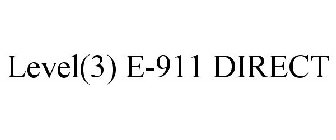 LEVEL(3) E-911 DIRECT