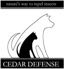 CEDAR DEFENSE NATURE'S WAY TO REPEL INSECTS