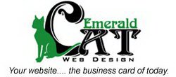 EMERALD CAT WEB DESIGN YOUR WEBSITE ... THE BUSINESS CARD OF TODAY.