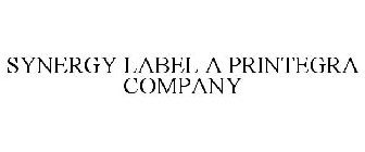 SYNERGY LABEL A PRINTEGRA COMPANY