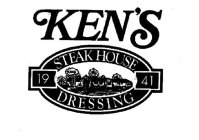 KEN'S STEAK HOUSE DRESSING 1941