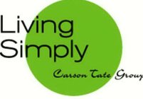LIVING SIMPLY CARSON TATE GROUP