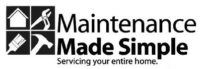 MAINTENANCE MADE SIMPLE SERVICING YOUR ENTIRE HOME.