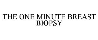 THE ONE MINUTE BREAST BIOPSY