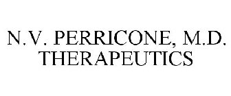 N.V. PERRICONE, M.D. THERAPEUTICS