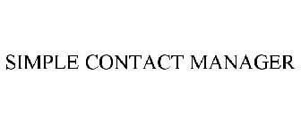 SIMPLE CONTACT MANAGER
