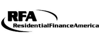 RFA RESIDENTIAL FINANCE AMERICA