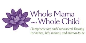 WHOLE MAMA ~ WHOLE CHILD CHIROPRACTIC CARE AND CRANIOCACRAL THERAPY FOR BABIES, KIDS, MAMAS, AND MAMAS-TO-BE